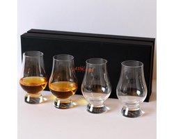 Glencairn whiskey glas set van 4 - Whisky cadeau - Luxe geschenkdoos Image