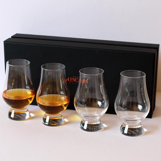 preambule zelf Deter Glencairn whiskey glas set van 4 - Whisky cadeau - Luxe geschenkdoos |  bol.com