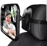 Baby autospiegel - baby en kids autospiegel -  baby monitorspiegel voor achterbank - achteruitkijk spiegel -maxi cosi spiegel - kind en baby - veiligheidsspiegel