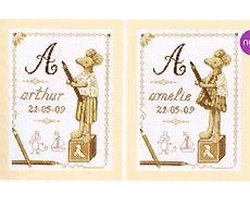 Borduurpakket Mouse first name sampler