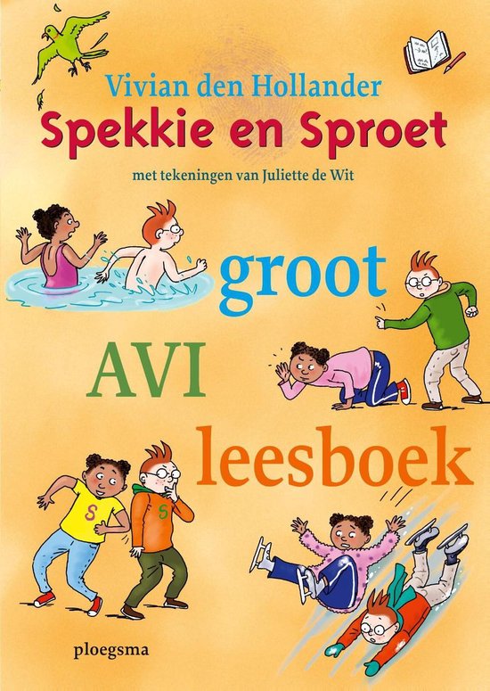 Spekkie en Sproet - Spekkie en Sproet groot AVI leesboek - cover