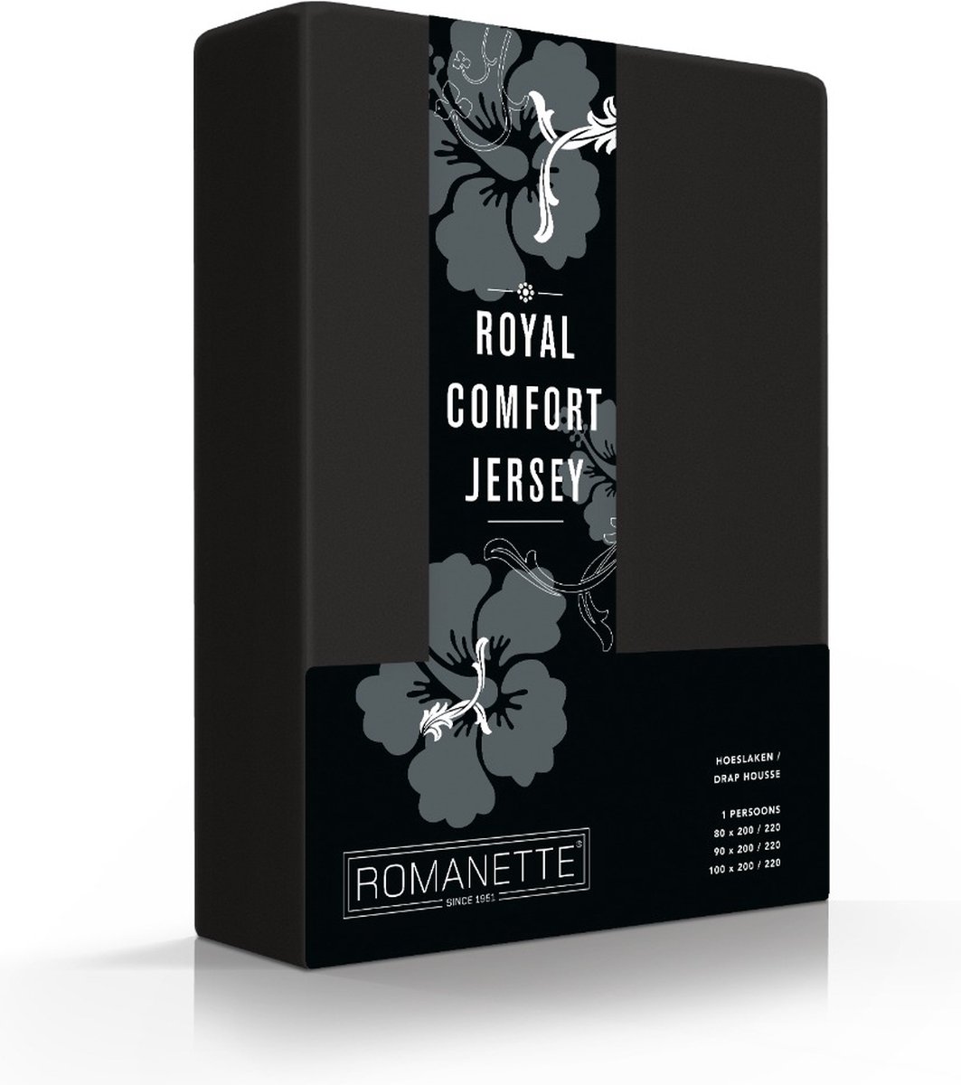 Royal Comfort zwart 180x200 cm (Zwart)