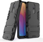 Xiaomi Redmi 8 / 8A Kickstand Shockproof Zwart Cover Case Hoesje A3BL