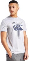 CANTERBURY HOOP HERRINGTON TEE - S - WHITE
