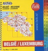 Routiq Belgie / Luxemburg tab map
