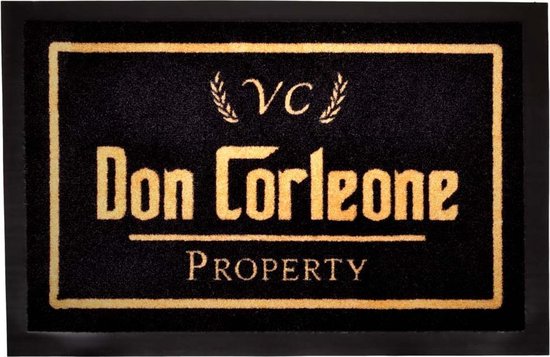 Deurmat Don corleone Wasbaar 30°C 40x60 cm