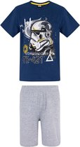 Star Wars Pyjama met korte mouw - blauw - Maat 116