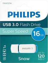 Bol.com Philips FM16FD75B - USB 3.0 16GB - Snow - Blauw aanbieding