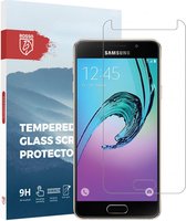 Rosso 9H Tempered Glass Screen Protector Geschikt voor Samsung Galaxy A3 (2016) | Glasplaatje | Beschermlaag | Beschermglas | 9H Hardheid