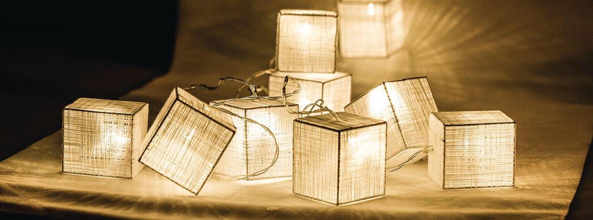 Hq Hqledslsqrcot Lichtslinger Blok Met 10 Leds