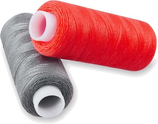 Kit de fil à coudre CiaraQ 30 couleurs polyester 250 mètres par bobine pour la couture à la main et à la machine