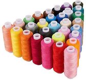 CiaraQ naaigaren kit 30 kleuren polyester 250 werven per spoel voor hand- en machine-naaien