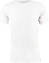 Muchachomalo Basiscollectie Light cotton Heren T-shirt - Wit - Maat S