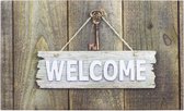 Buiten Deurmat Wood Welcome - 45x75cm
