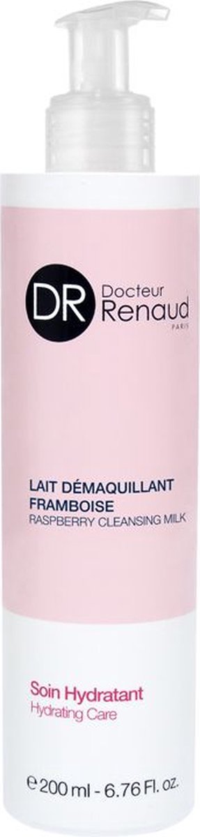 DR Renaud Framboise Reinigingsmelk - 200ml - Hydraterend Voor Een Droge Huid