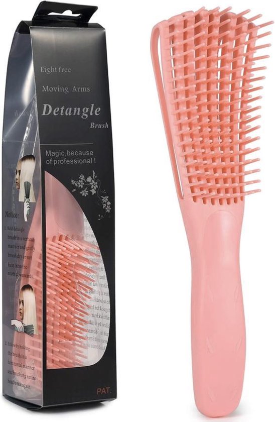 Antiklit Haarborstel | Detangling Brush | Tangle Teezer | Hairbrush |  Krullend Haar... | bol.com