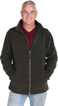 STØRVIK KARL Fleece Vest 4 seizoenen Heren - Maat 2XL - Olijfgroen