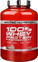Scitec Nutrition - 100% Whey Protein Professional - With Extra Key Aminos and Digestive Enzymes - 2350 g - Walnoot - Walnut