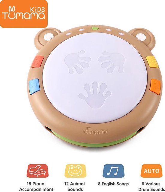 Tumama® Speelgoed Muziek Hand Drum Baby Kinderen Peuters – Educatieve  Ontwikkeling... | bol.com