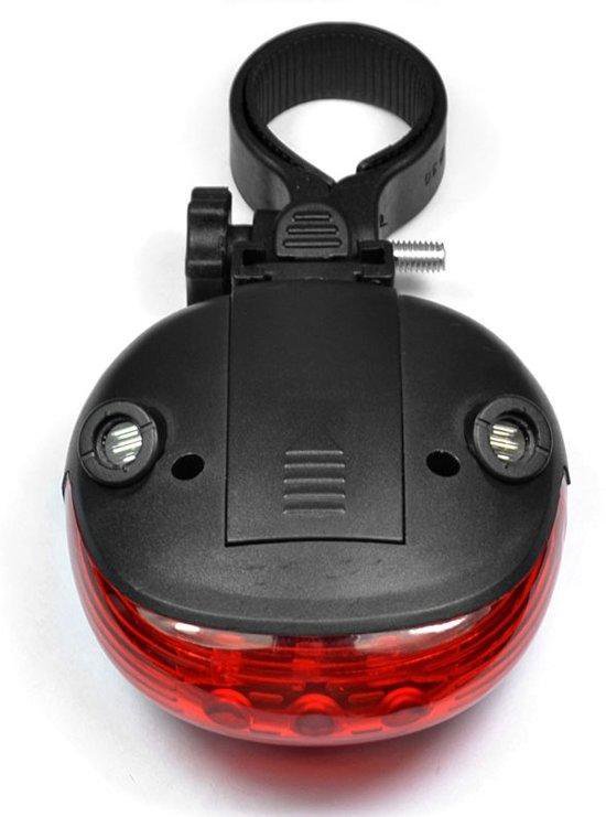 LED Lamp Fiets Verlichting Met Laser - Fietsverlichting - 9 Verschillende Functie's - Achterlicht - Achter Lamp Fiets - Achterlamp met Laser — afbeelding 2