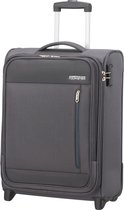 American Tourister Reiskoffer - Heat Wave Upright 55/20 (Handbagage) Charcoal Grey