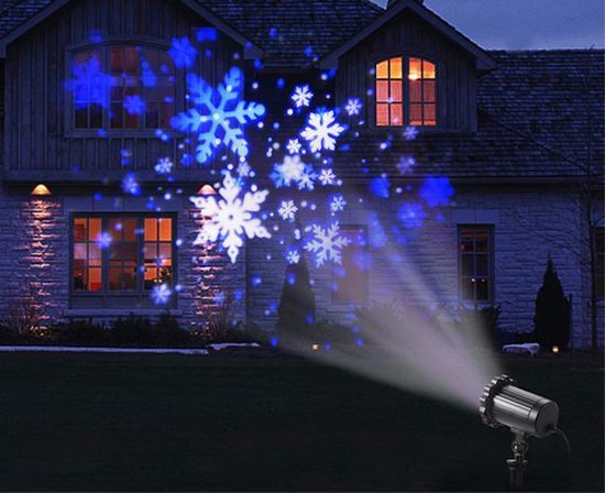 uitzondering kunstmest Meting LED Laserprojector - ENERGIEBESPAREND - Lamp - Sneeuwvlok - Voor binnen en  buiten -... | bol.com