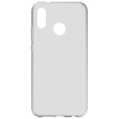 Accezz Hoesje Siliconen Geschikt voor Huawei P20 Lite - Accezz Clear Backcover - Transparant