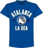 Atalanta Bergamo Established T-Shirt - Blauw - 4XL