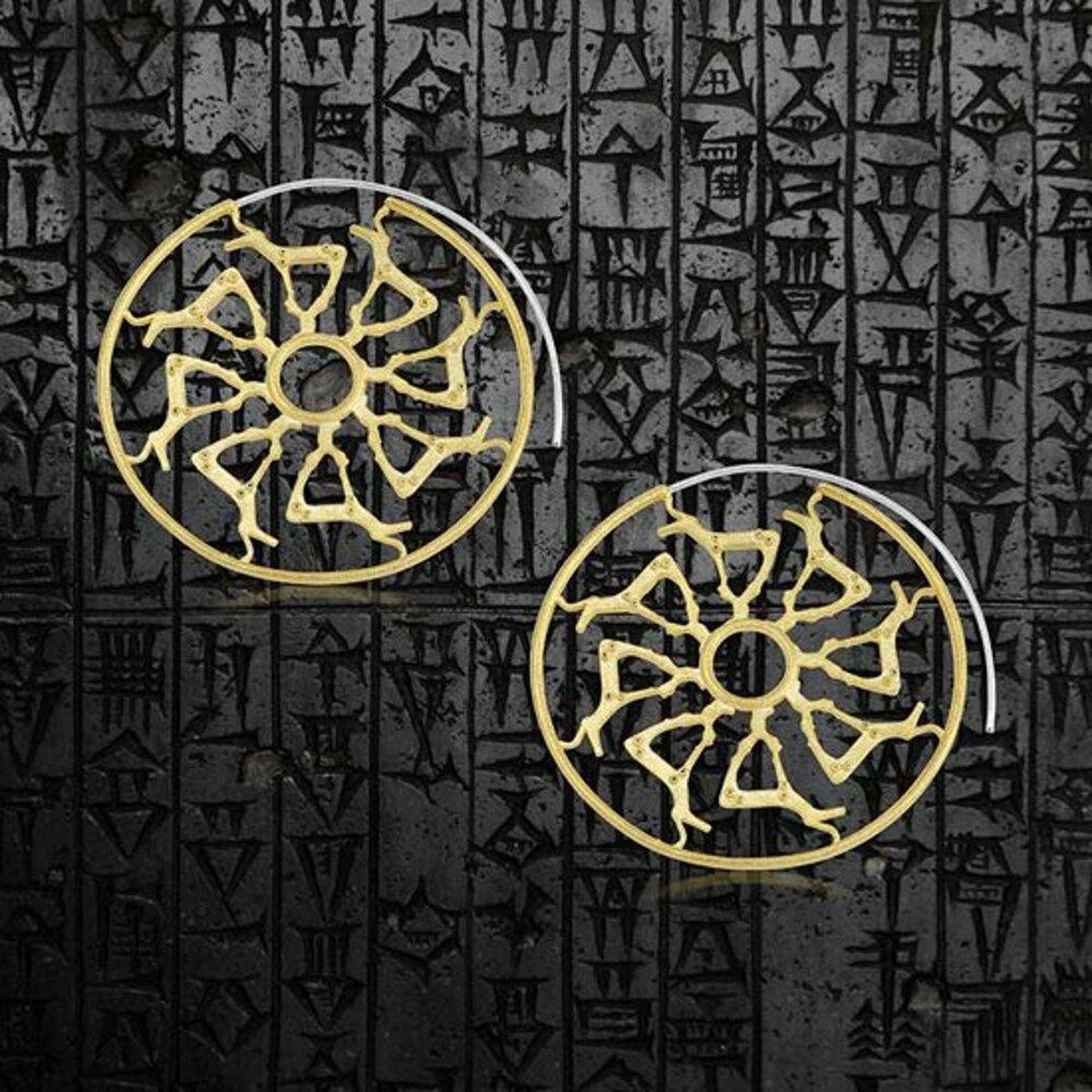 BiggDesign - Oorbellen Dames - Goudkleurige Oorbellen Dames
