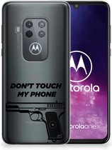 Motorola One Zoom Silicone-hoesje Pistol DTMP