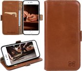 Bouletta Lederen iPhone 6S Hoesje - BookCase - Rustic Cognac