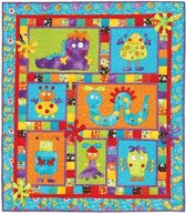 Kids Quilts Quiltpatroon Monster Patch Guitige Monsters