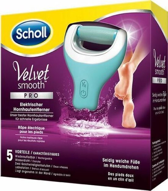 filter blozen storm Scholl Velvet Smooth Voetvijl Wet & Dry oplaadbaar Pedi Pro | bol.com