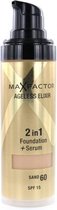 Max Factor Ageless Elixir 2-in-1 Foundation + Serum - 60 Sand