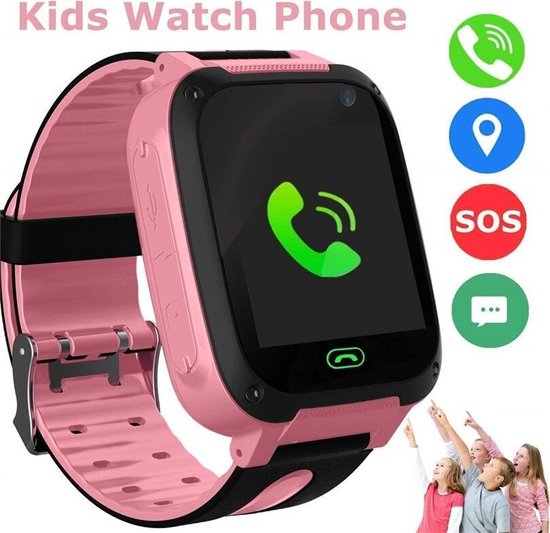 bol.com | Smartwatch Kinderen - Smartwatch Kids - Gps Tracker - Kids gps  horloge - Smartwatch...