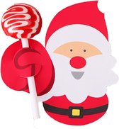 Lolly houders Kerstman 10 stuks