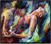 Diamond painting naakte man en vrouw 20x25 cm