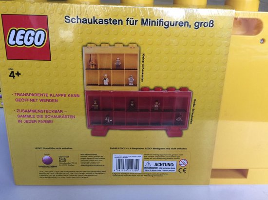 Lego opbergbox 16 vakjes voor lego minifiguren | bol.com