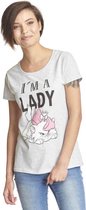 Disney Aristocats Dames Tshirt -M- Lady Grijs