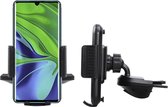 Shop4 - Xiaomi Mi Note 10 Autohouder Verstelbare CD Houder met Klem Zwart