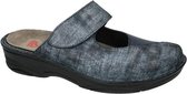 Berkemann -Dames -  blauw - pantoffels - maat 37.5