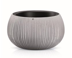 Prosperplast /BETON BOWL bloempot met inzet / Grijs