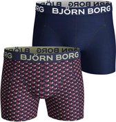 Bjorn Borg Heren 2Pack Short Café-S (4)