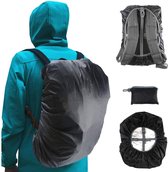 Flightbags - flightbag voor backpack - flightbag regenhoes - 50-60 liter - zwart