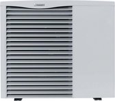Vaillant lucht/water warmtepomp verwarming type Arotherm VWL155 400V hoogte 1375 mm breedte 1103 mm diepte 463 mm