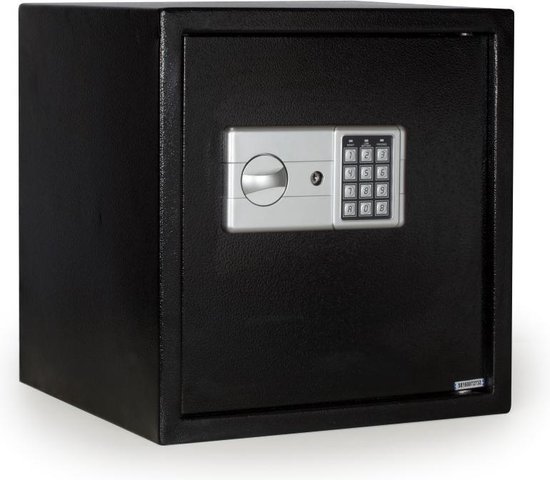 Elektronische kluis premium - 38x38x40cm - Inclusief set | bol.com