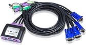 Aten CS64A KVM-switch Zwart
