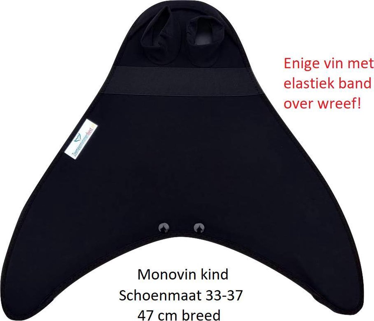 Monovin kind schoenmaat 34-37 voor in een zeemeerminstaart