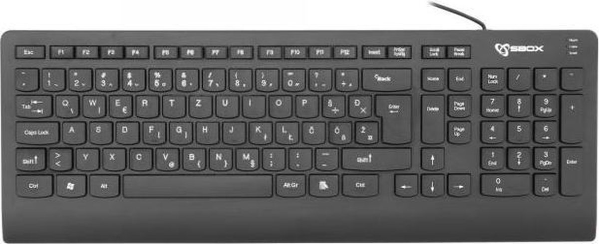 USB toetsenbord K-20 US Layout