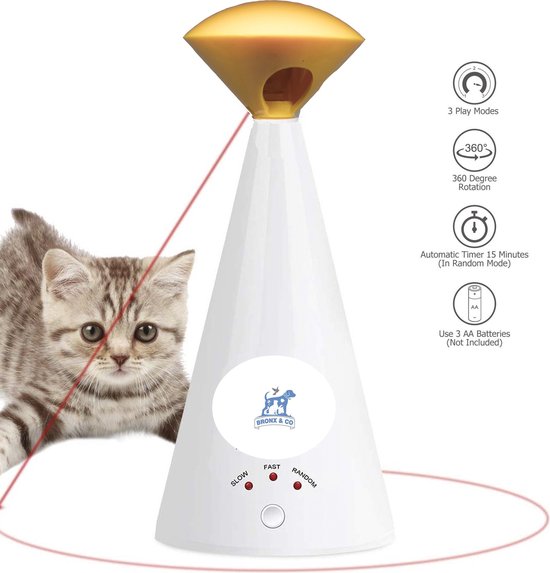 Bronx&Co - Katten - Speelgoed - Toy - Laser Pointer - Gezond & Veilig Voor  Katten -... | bol.com